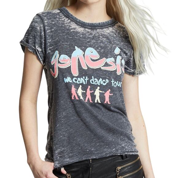 RECYCLED KARMA Genesis We Can’t Dance Tour Tee Size XS New without Tag - Picture 1 of 9